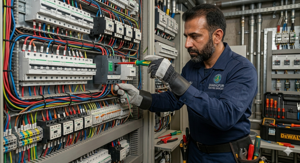 صيانة لوحات التوزيع